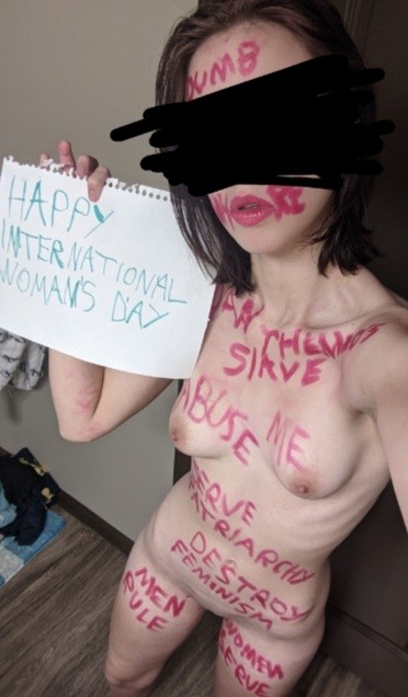 Humiliated slave