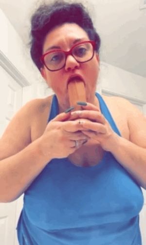 Horny mom with fat tits