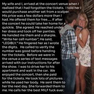 Think what you miss with digital concert tickets.