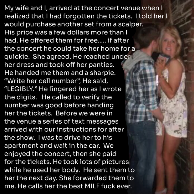 Think what you miss with digital concert tickets.