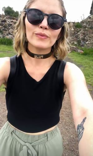 Slut collared Josefina