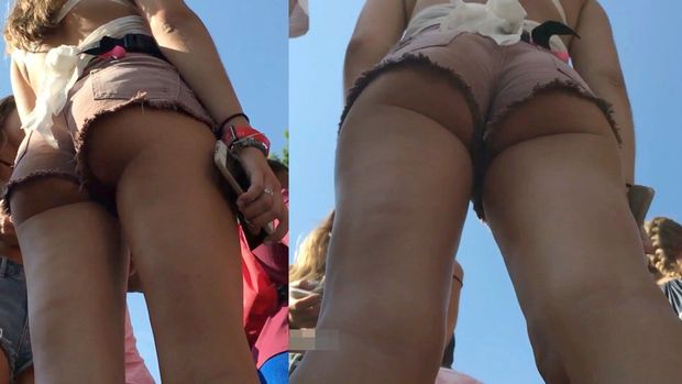 Teen brown shorts