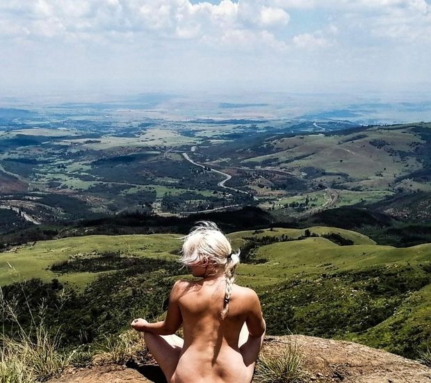 Naked hikes are fun