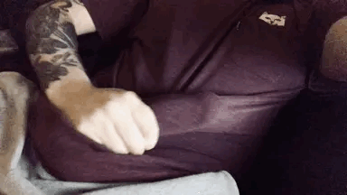 Fully dressed handjob