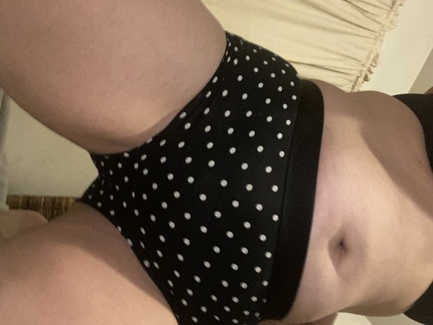 Panties for the day. Little body shot for all to see