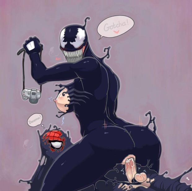 She-Venom fucks Spiderman