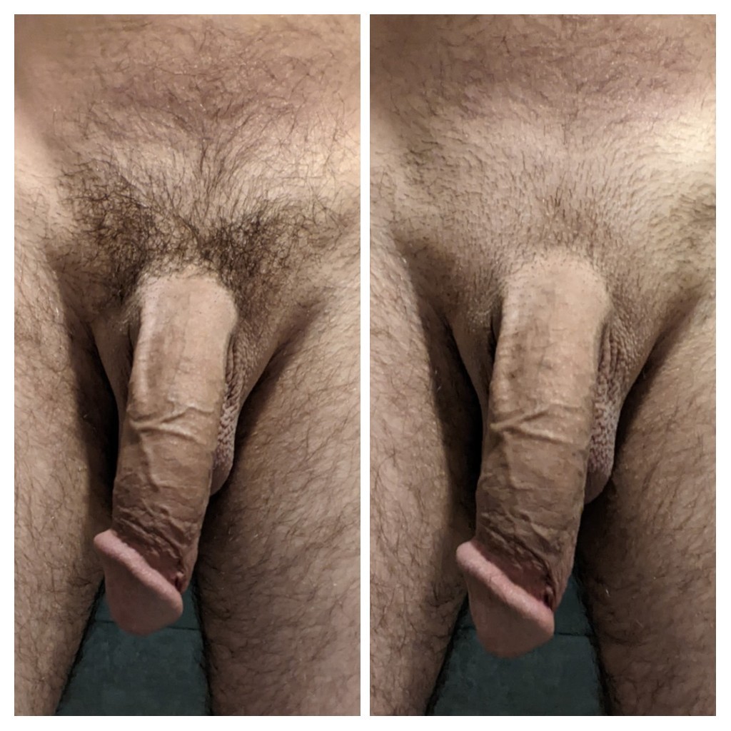 Before and after trimming. What do you like more?