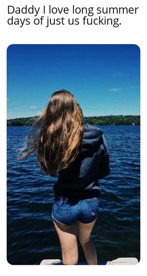 Trin & Daddy summer fuck