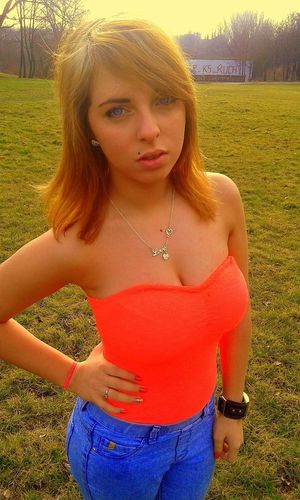 huge tits of 26 years old Sandra