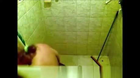 Mexican stepmom spied by wanking stepson