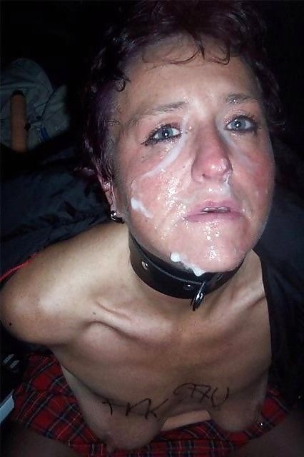Older female slave after being used by multiple guests.