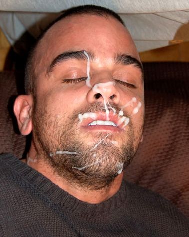 Damien Crosse cumface covered