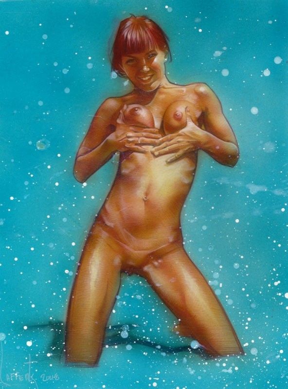 Titty grab by Jeff Lafferty