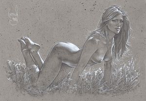 “Allure” nude art by Jeff Lafferty
