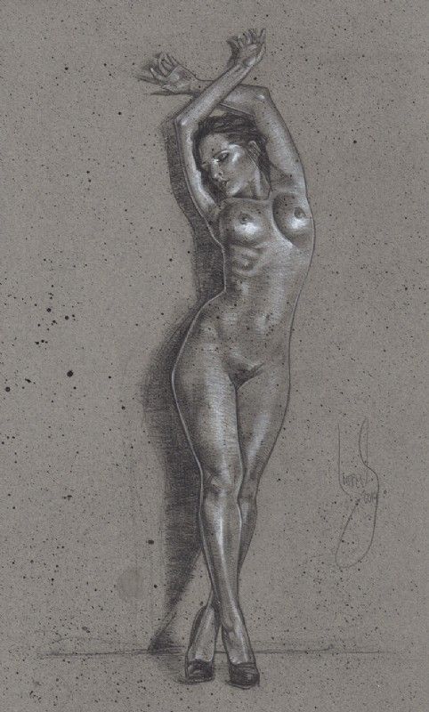 Luxurious nude art by Jeff Lafferty