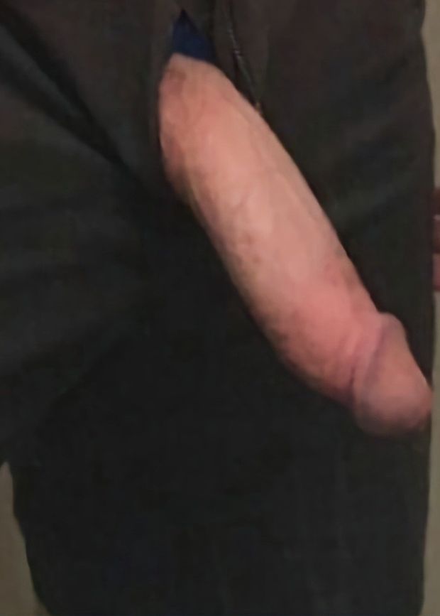 Half Hard nice cock. My cock it's me