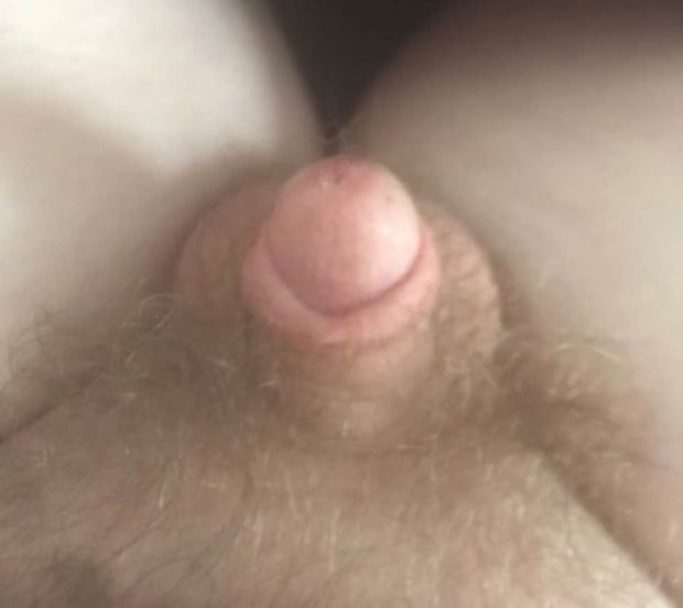 My hard, tiny dick and balls