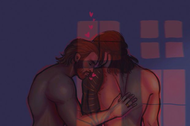 Steve and Bucky by Arsartisf