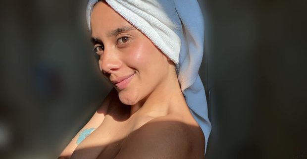 After shower