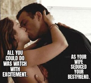 You hid so your best friend wouldn't hold back