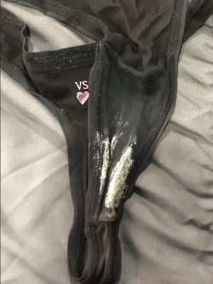 Mandee's thong caked in her cream. So much #MandeeCandy to lick.