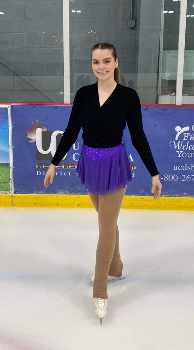 Bella skating outfit front