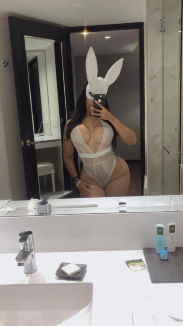 white bunny