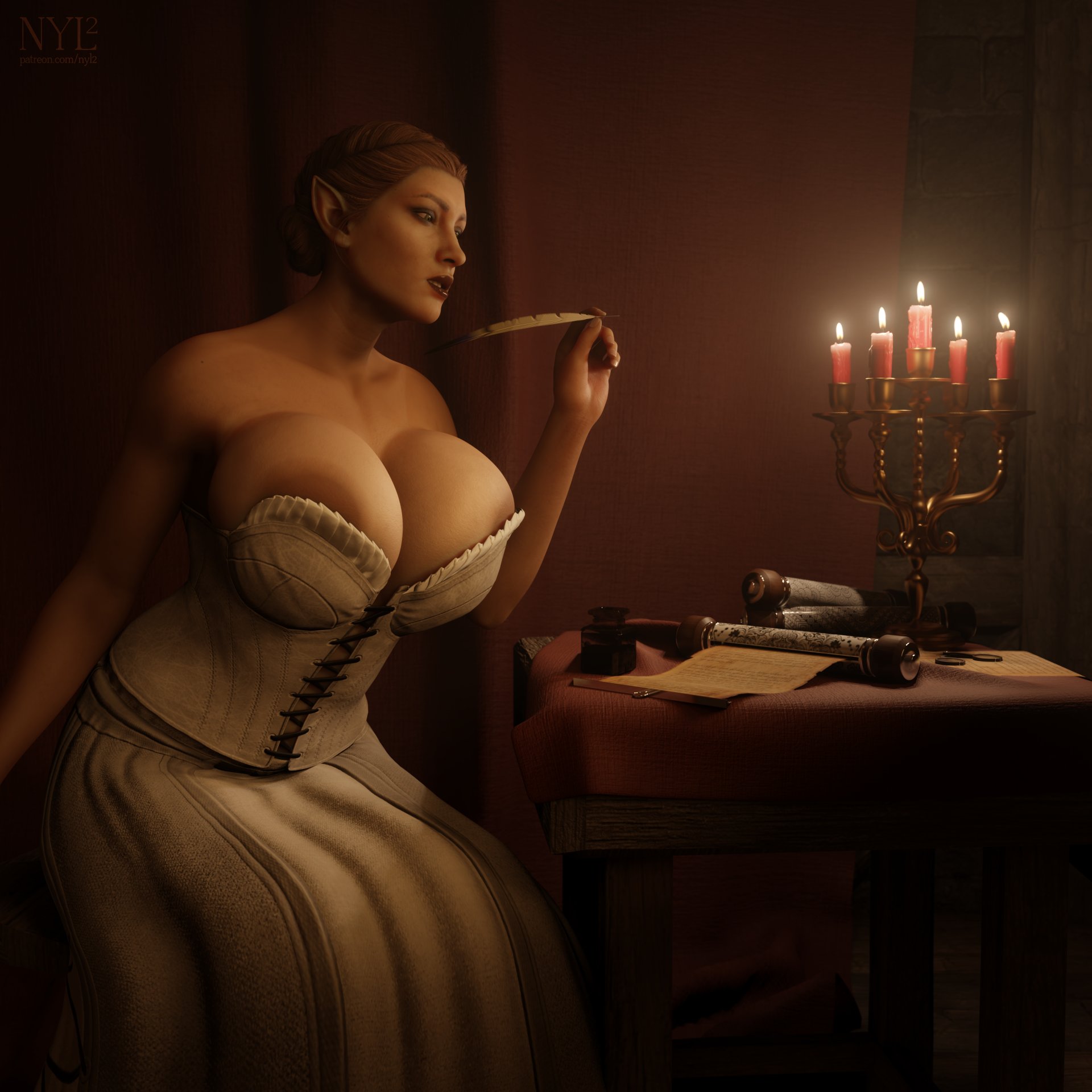 Busty Elf.