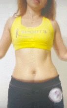 Mmmmm… Cutie Asian MILF has AWESOME ABS! ❤️ XOXO