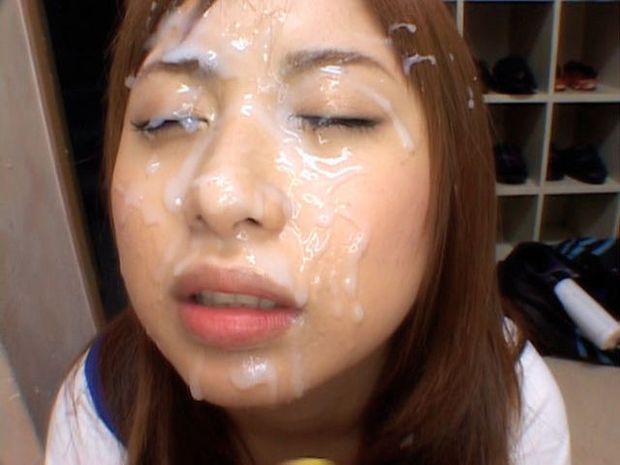 cumfaced: Facemask of cum 008