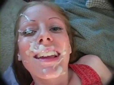 cumfaced: Facemask of cum 002