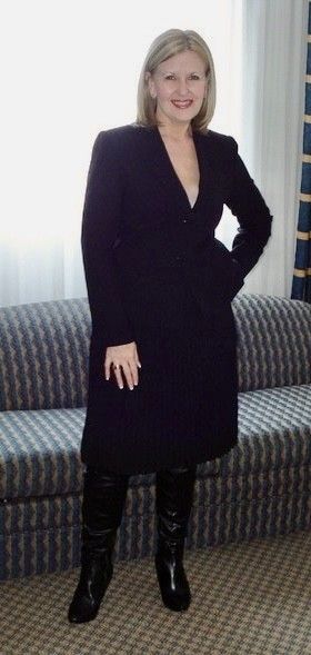 Black looks so good on me….