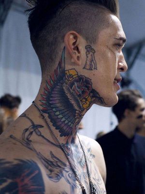 Neck Tattoo