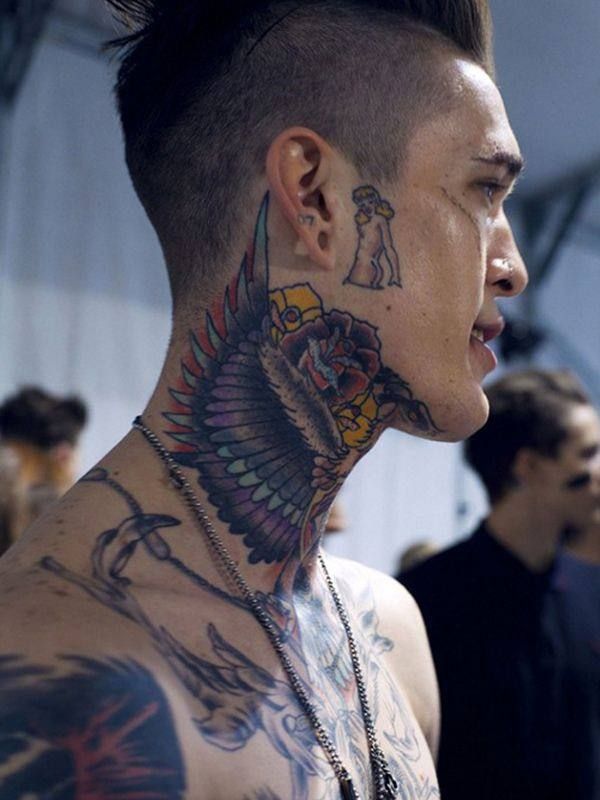 Neck Tattoo