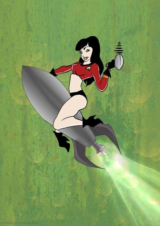 Star Trek pin-up