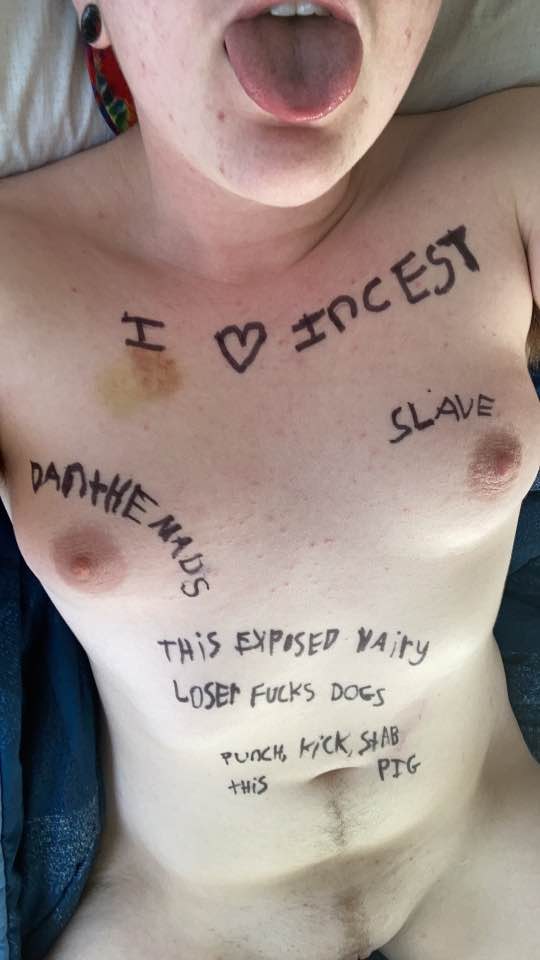 Humiliated slave