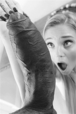 So big and veiny, I wonder if it would fit inside me?