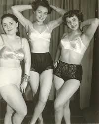 Women never go bra buying alone-always in packs like dogs.