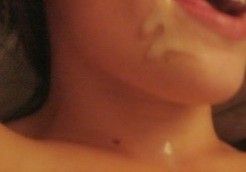 hand job and sperm on her face when she is fast asleep, she will swallow a little, although she doesn't like it;)