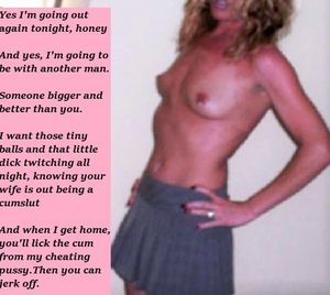 Slut Wife lays down the law