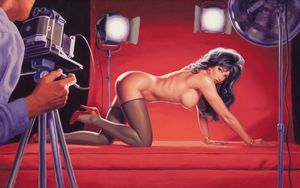 Silk Stockings by Greg Hildebrandt