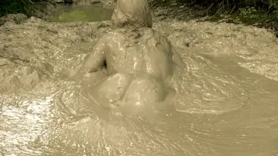sexy mud bath