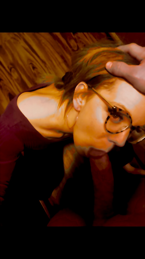 Blonde Hayley sucking black dick