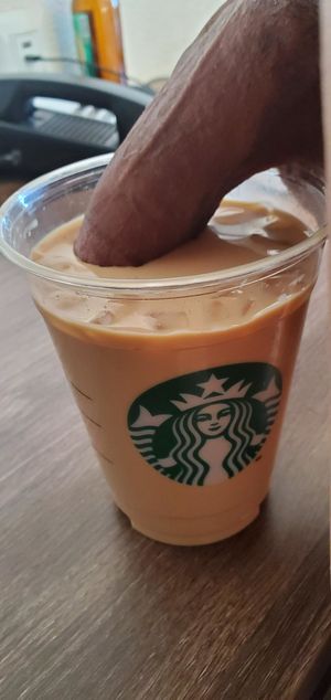 That's why it was so delicious and creamy, i'll give you a good tip, meet me behind the coffee shop