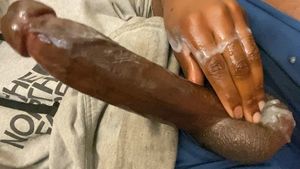 I'd lick the cum off his balls