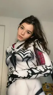 Sexy cosplay teen