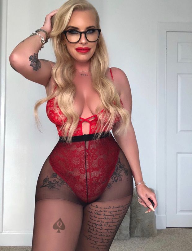 Blonde mom