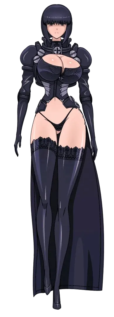 Bouncing in DARK outfit