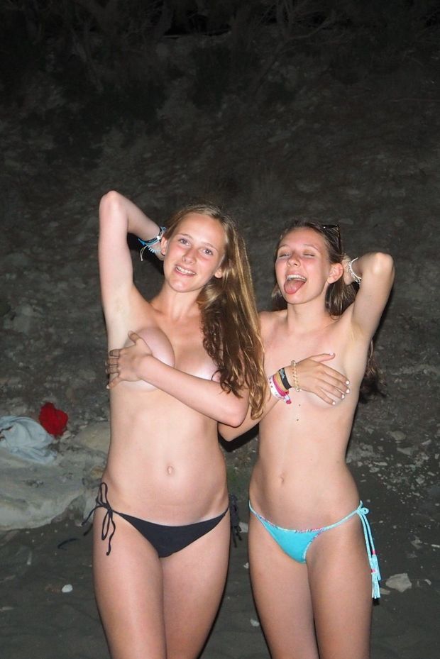 Teens at night