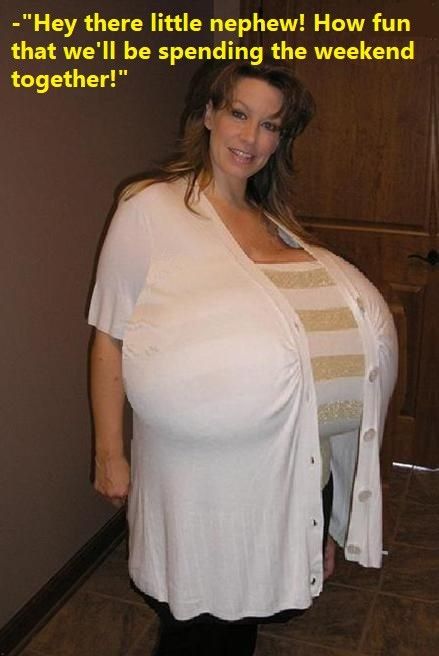 Auntie hugeboobs